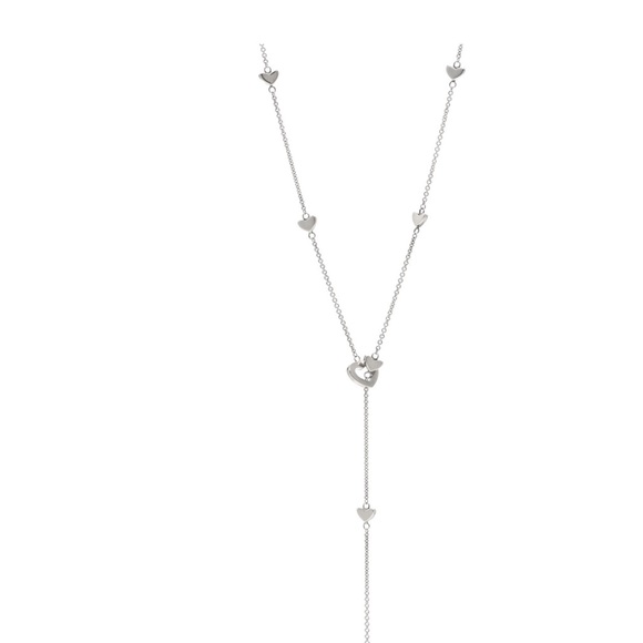 Authentic Tiffany’s sterling silver heart lariat necklace - Picture 3 of 6